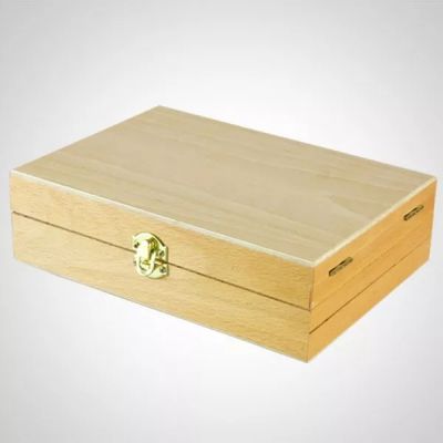 Beech wooden tripod tabletop easel portable easel box,Mini small desktop painting box