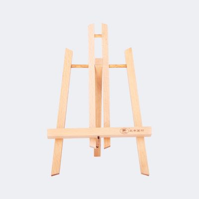 Beech wood 40cm desktop small easel,Mini easel/ Display easel/ Wooden oil painting easel