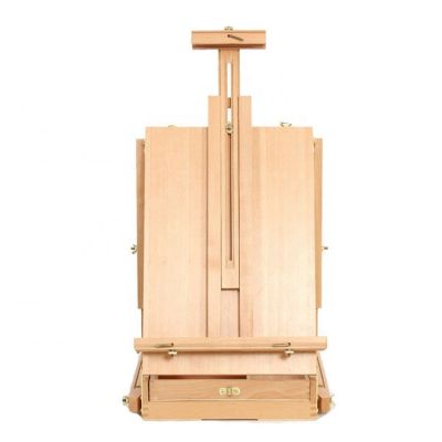 Portable beech wood french easel box studio easel stand
