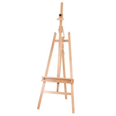 sketched art display painting wooden tripod easel stand for kids