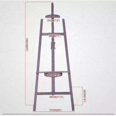 Hot adjustable drawing tripod stand artist wood easel