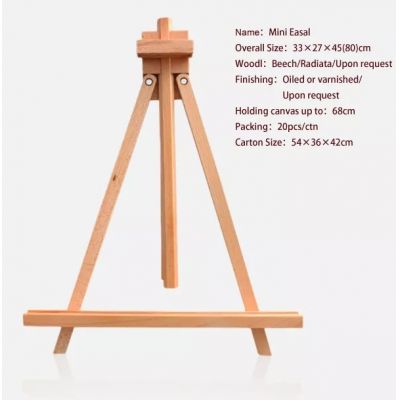 Wooden Table Easel