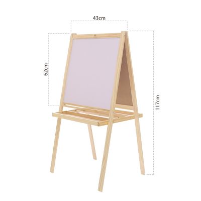 Caballetes de arte de soporte de caballete de madera duradero duradero de ventas directas de fabrica