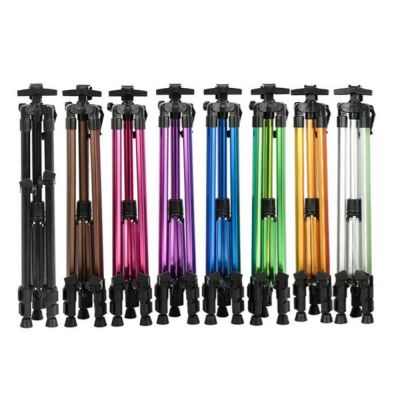 Colored Easel Aluminium/iron Alloy Folding Painting Easel Frame Artist Adjustable Tripod Display Shelf With Outdoors