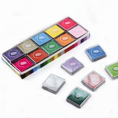 Children's Educational Toy Finger Painting Color Ink-pad Set