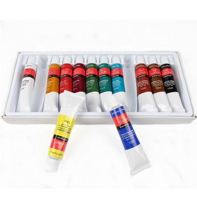 12-color Oil painting pigment set art special graffiti handmade supplies