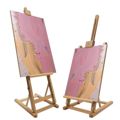 Adjustable Tabletop wooden artist easel stand for school