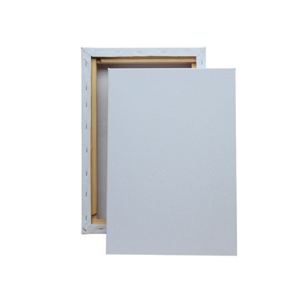 Wholesale 16*20cm cotton art painting canvas with pine wooden frame