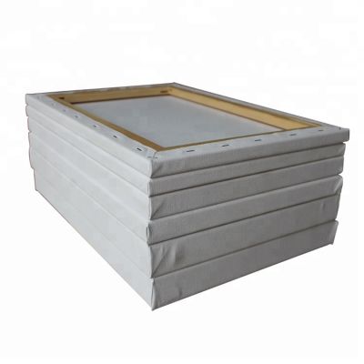 Professional blank stretched paintings canvas with wooden frame for acrylic paints