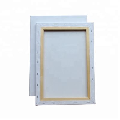 Customized high quality advanced blank stretched canvas painting canvas students use