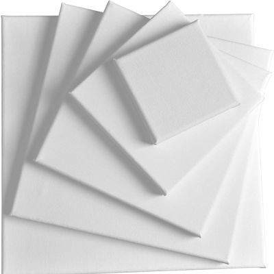 Hot Selling 2021 Amazon Cotton/Linen Stretched Canvas with Pine Wood Frame Canvas Panel for Artist Painting
