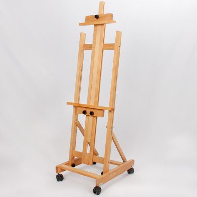 High quality multifunctional wood floor painting studio easel