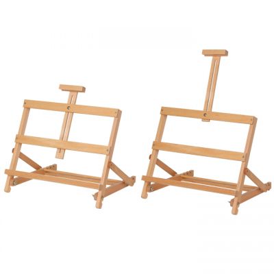 Wholesale high quality handicraft wood art small desktop painting easel for kids
