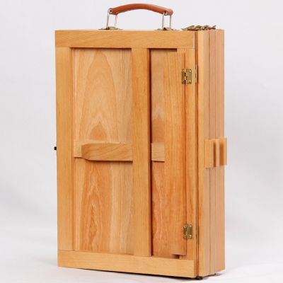 High quality small desktop wooden artist easel adjustable Angle