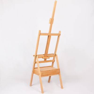 Germany imported beech wood easel with drawer painting display easel