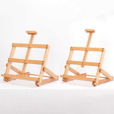 High quality wooden folding easel sketch mini desk art easel