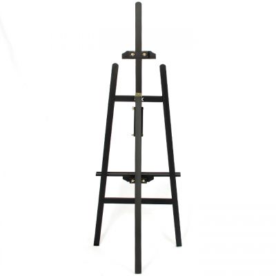 Hot selling simple beginner wooden flooring painting easel display easel for KIDS