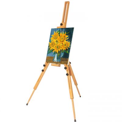 Painting artist tripod wooden easel simple craft easel