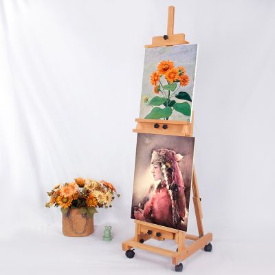 High quality professional master art painting easel wooden studio easel