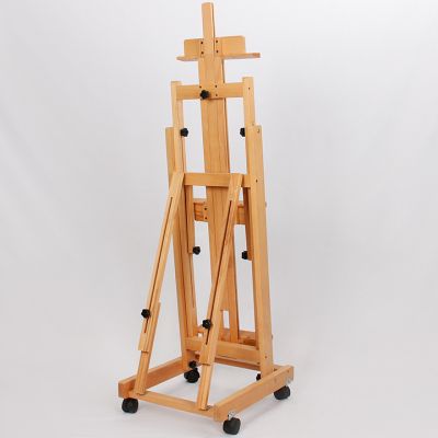 Wholesale custom high quality beech wood artist painting studio easel