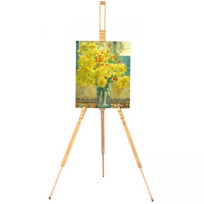 Hot-selling high quality beech wood art portable tripod easel