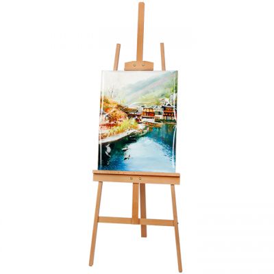 Factory direct sales tripod stand display easel advertising display rack