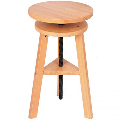 Wooden round adjustable easel painting stool special painting stool