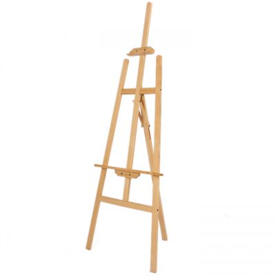 1.5m standing tripod wooden easel painting display easel