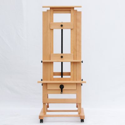 Factory custom high quality master wooden art easel adjustable wood table top easel