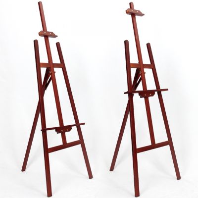 Scaffolding wooden easel folding portable wooden student art easel