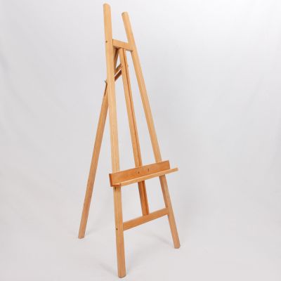Standing tripod artist's easel Natural beech wood easel painting easel
