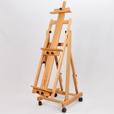 High quality beech wood professional art painting stand wooden easel