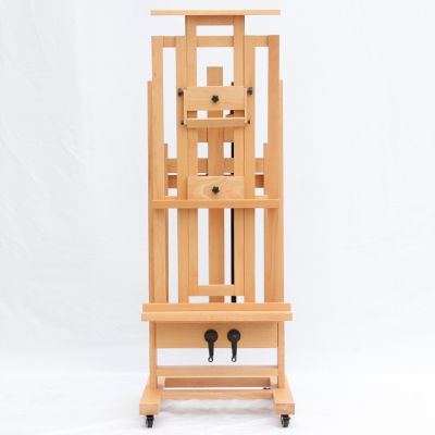 Factory sales beech wooden standing easels High quality multi-functional art easel
