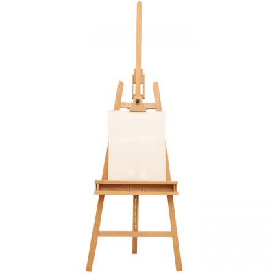 A-frame triangular wooden easel AD display easel