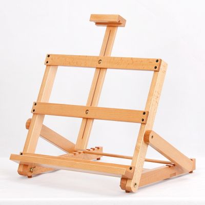 Small tabletop wooden easel foldable cheap sample free