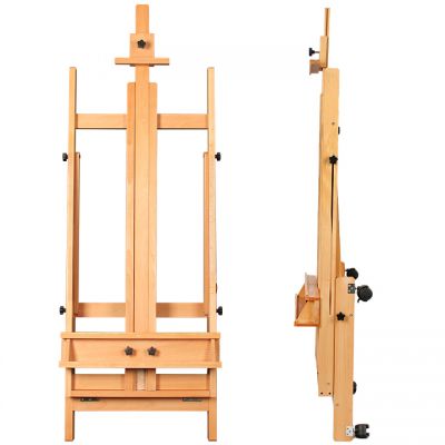 Factory custom high quality advertising display easel floor standing sketch easel