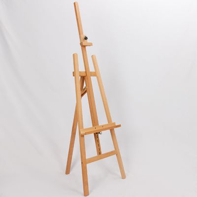 Standing on three legs displaying wooden easels for advertising, weddings, sketch painting