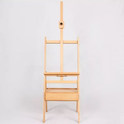 Factory custom wooden drawer folding easel children adult painting training professional easel