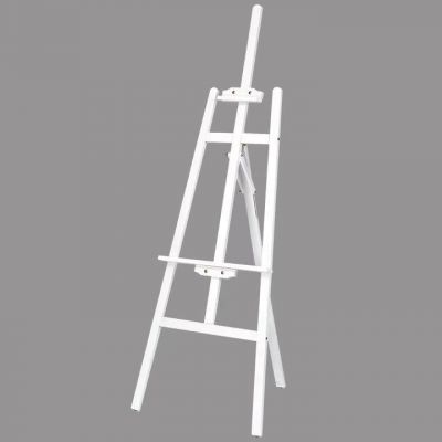 High quality wooden portable tripod display easel 150cm- white