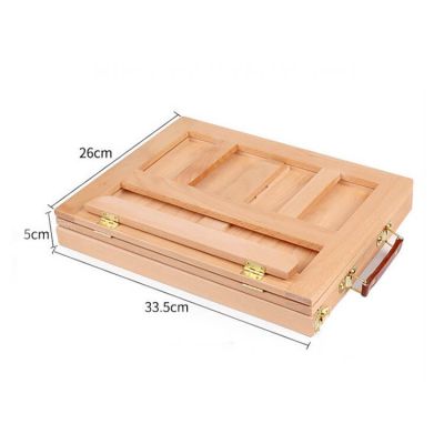 Foldable Mini Table Top Easel for Display, Painting