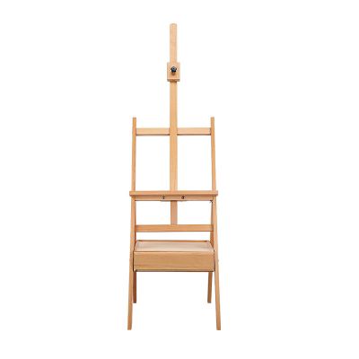 High Quality Portable Beech Wood Easel Stand French Style Easel Box