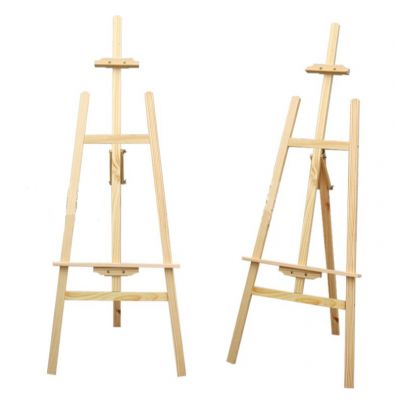 150cm Easel Solid Wood Sketch Stand Sketching Holder Fold Multi-Functional Bracket Art Display Stand Wooden