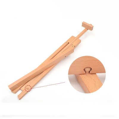 mini beech wood tabletop display easel artist painting tripod easel