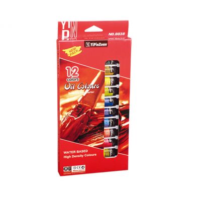 Best Selling Non-toxic 12 Colours 12ml Fabric Color Paint