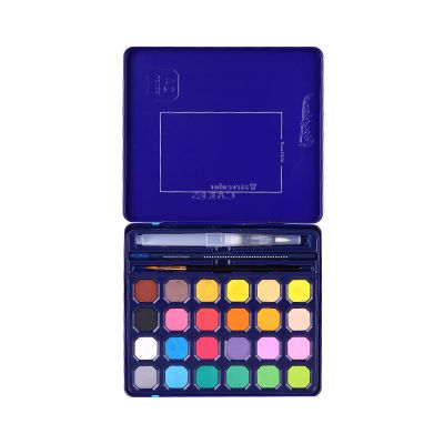 St. Mary's solid watercolor paint set pressed powder cross-border 48-color painting supplies