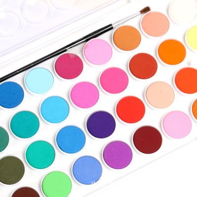 Superior Quality Colorful Solid Water Color Cake Art Painting Watercolor Paint Set