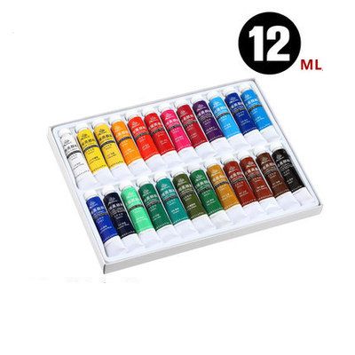 Bulk Sale High Quality Acrylic Paint Set 24 Colours 12ml