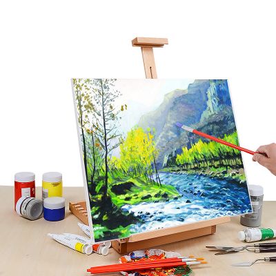 Factory Supplier Customized Tabletop Sketch Beech Easel Small Easel For Art Display