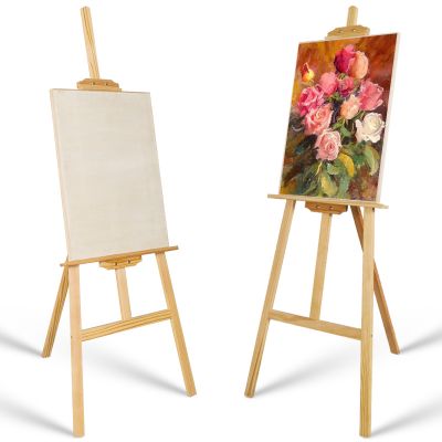 175cm Height Adjustable Painting Wood Easel Stand Multifunctional Studio Display Easels
