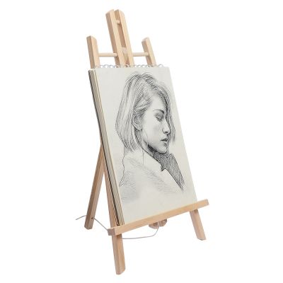 Best selling 30/40/50cm Mini Wooden Tabletop Easel adjustable artist paint easels